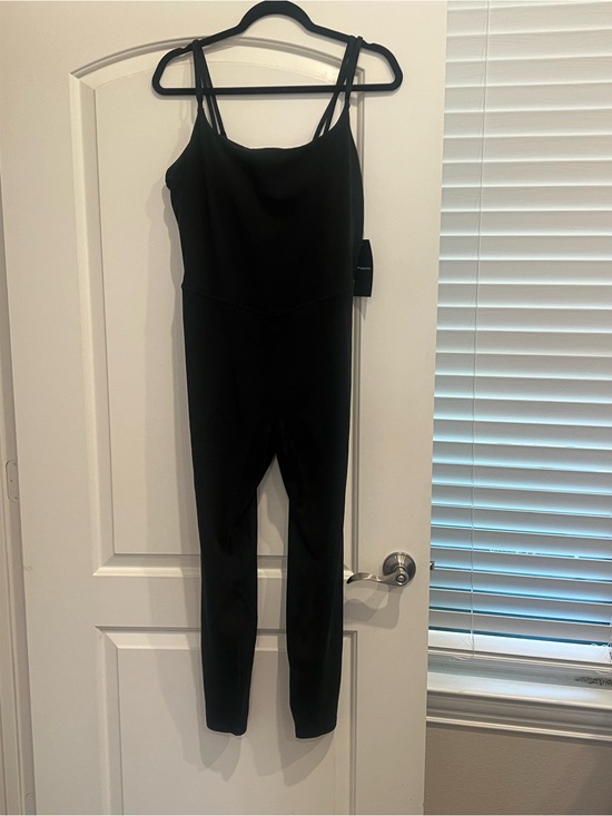 Fabletics Pants - Fabletics Black Double-Strap Jumpsuit